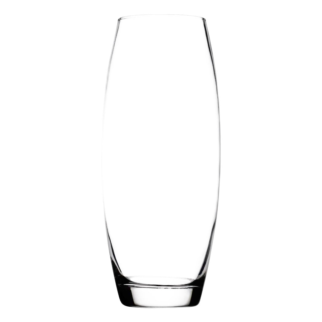 Vase en verre transparent pour décoration intérieure - 6 x 6 x 20